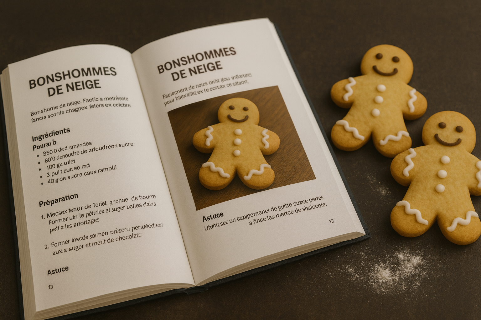 Livre de 50 recettes de sablés pour la famille
